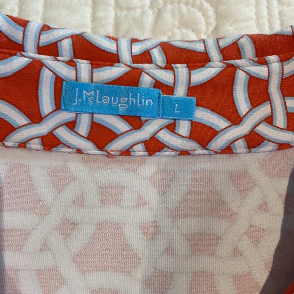 J. McLaughlin shirt with rolled sleeves - Picture 2 of 10